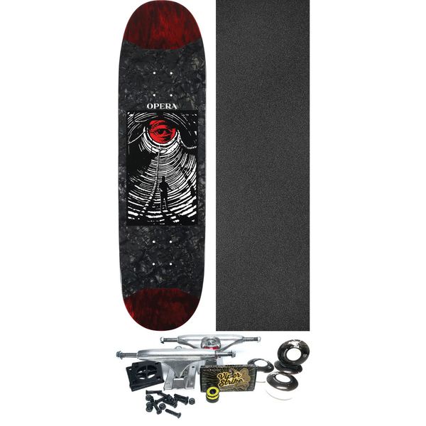 Opera Skateboards Slither Skateboard Deck Slick - 8.5" x 31.8" - Complete Skateboard Bundle
